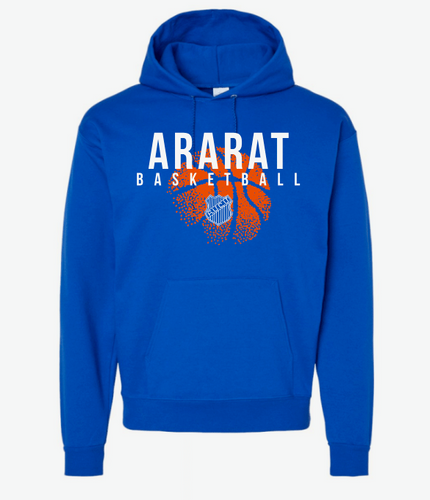 ARARAT basketball 2024 design blue color hoodie