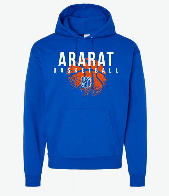 ARARAT basketball 2024 design blue color hoodie