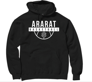 ARARAT basketball 2024 one color design black color hoodie