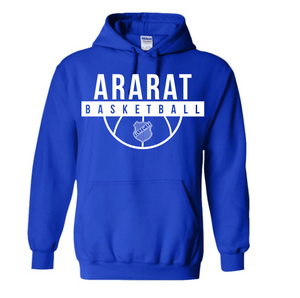 ARARAT basketball 2024 one color design blue color hoodie