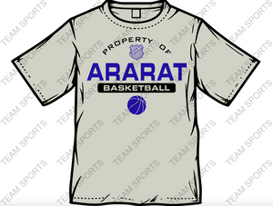 PROPERTY OF ARARAT BASKETBALL T-SHIRT